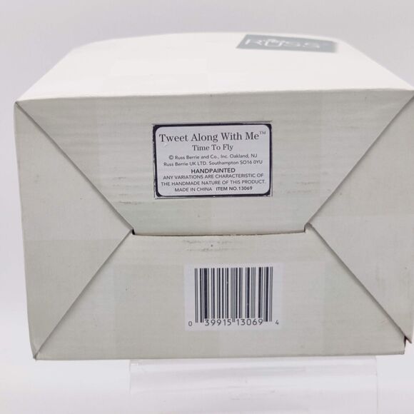 Russ Berrie Tweet Along With Me Time to Fly #13069 - Picture 13 of 13